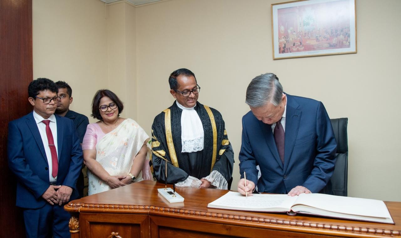 Vietnam President addresses Sri Lanka’s Parliament…