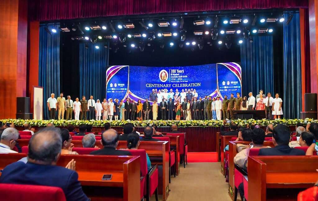 Sri Lanka marks 100 years of Public Health Service…
