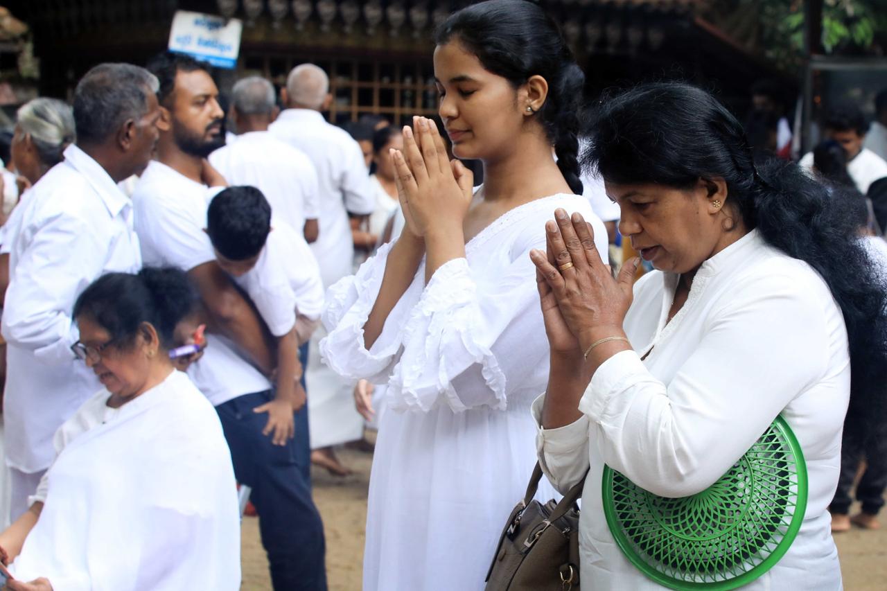 Poson Poya observed across Sri Lanka…
