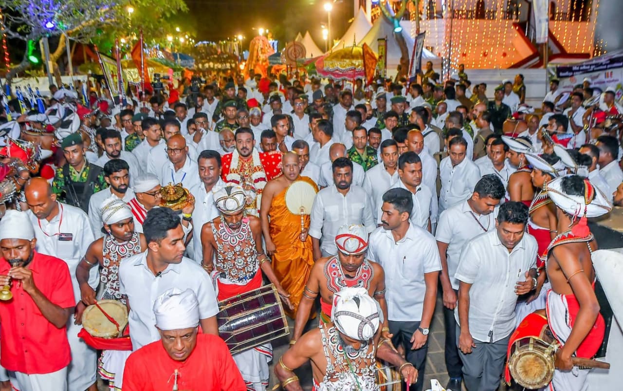 President witnesses Ruhunu Kataragama Perahera...