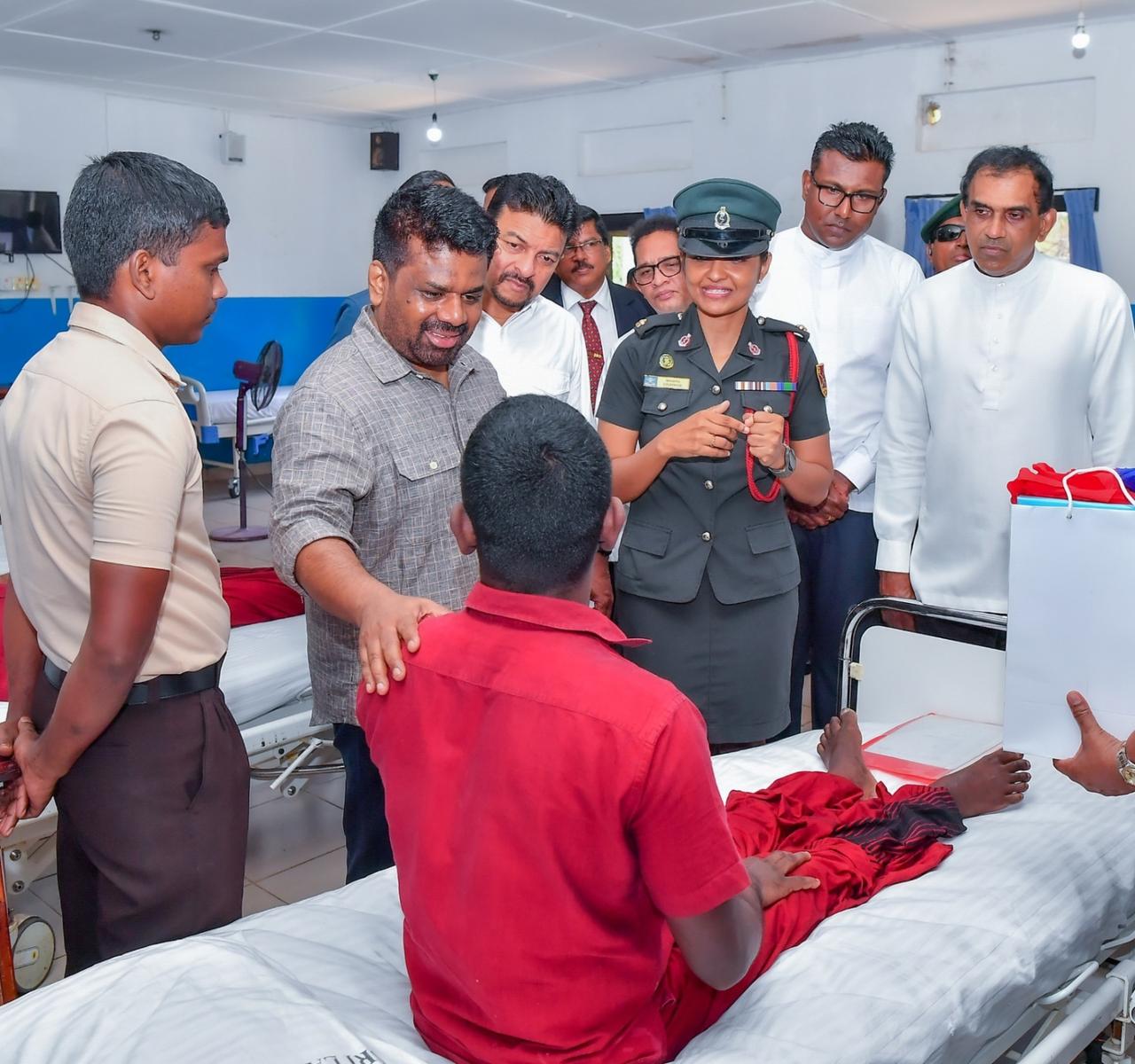 President visits ‘Ranaviru Sevana’…