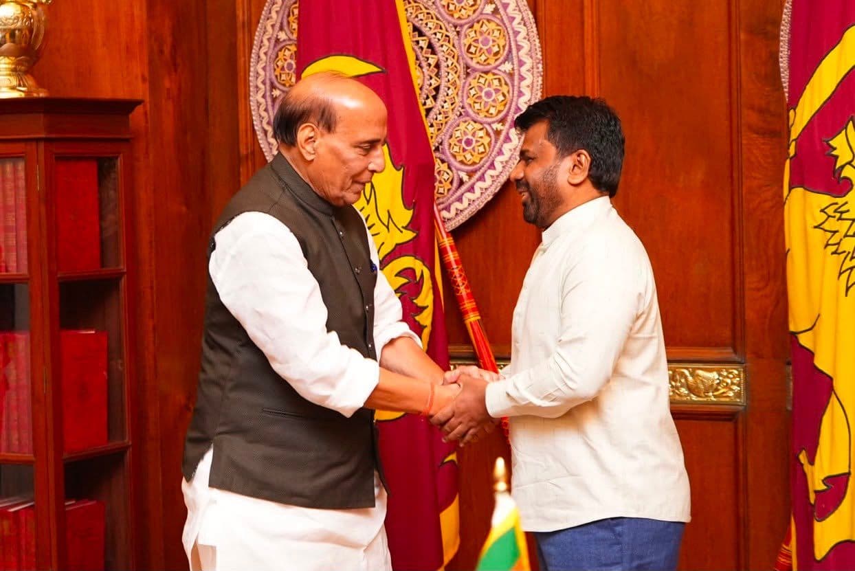 Indian Defence Minister meets President Anura Kumara…