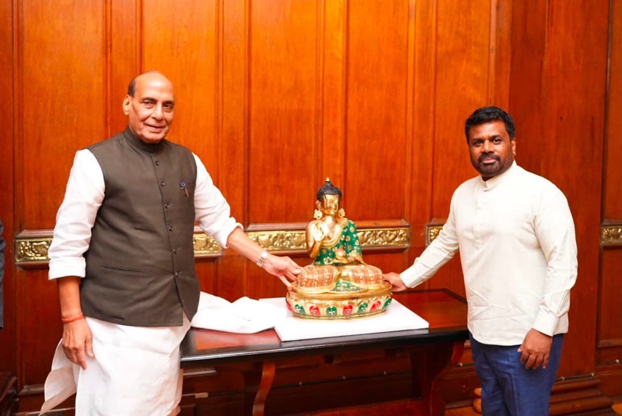 Indian Defence Minister meets President Anura Kumara…