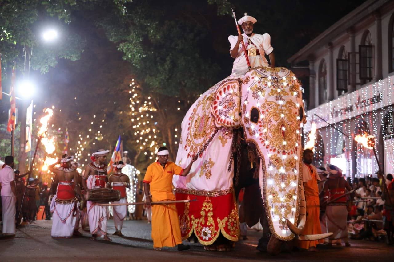 Kandy Esala Perahera begins…