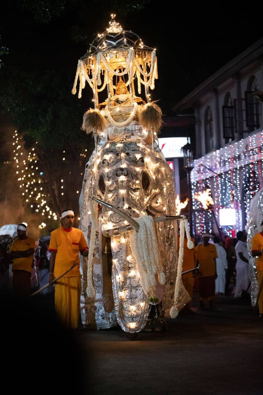 Kandy Esala Perahera begins…