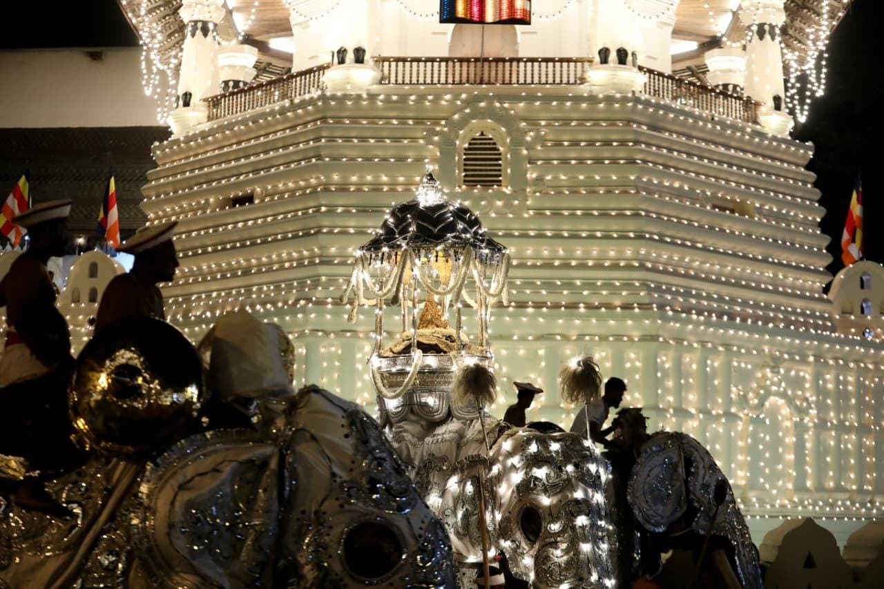 Kandy Esala Perahera begins…