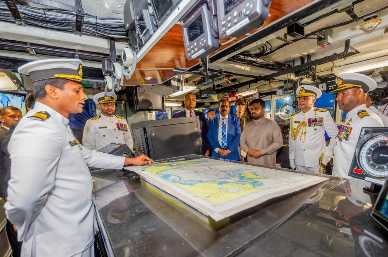 ‘SLNS Samudravijaya’ commissioned in Colombo…