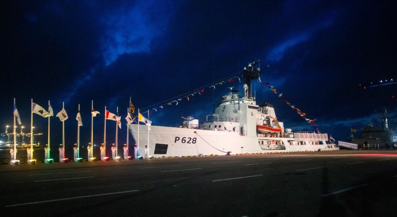 ‘SLNS Samudravijaya’ commissioned in Colombo…