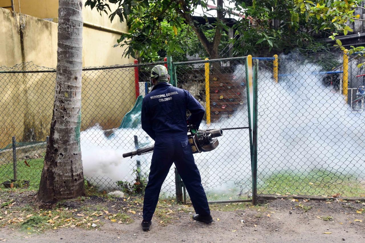 Dengue control drive in Narahenpita…