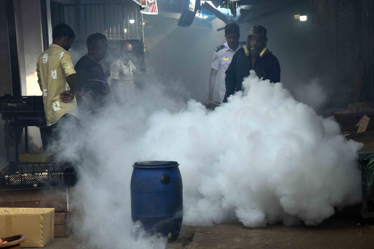 Dengue control drive in Narahenpita…