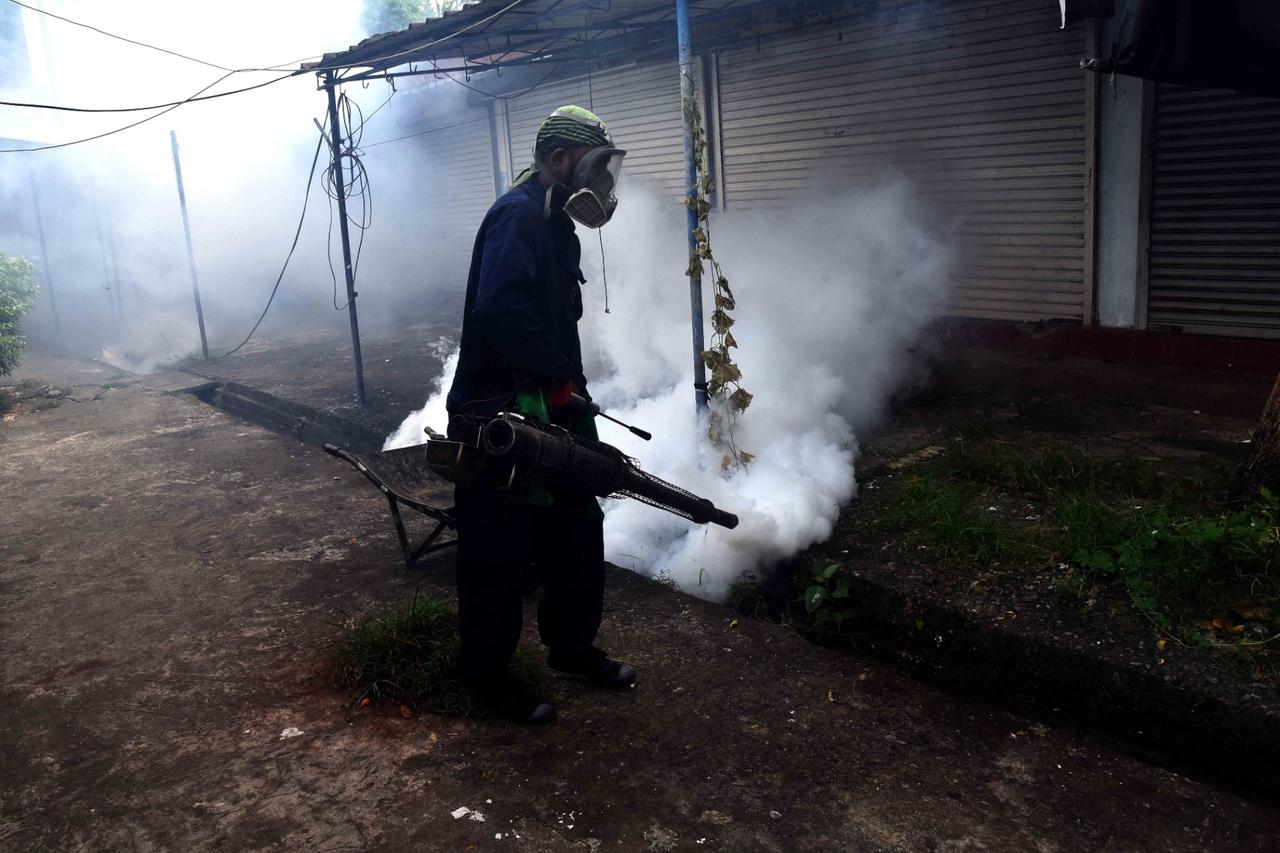 Dengue control drive in Narahenpita…