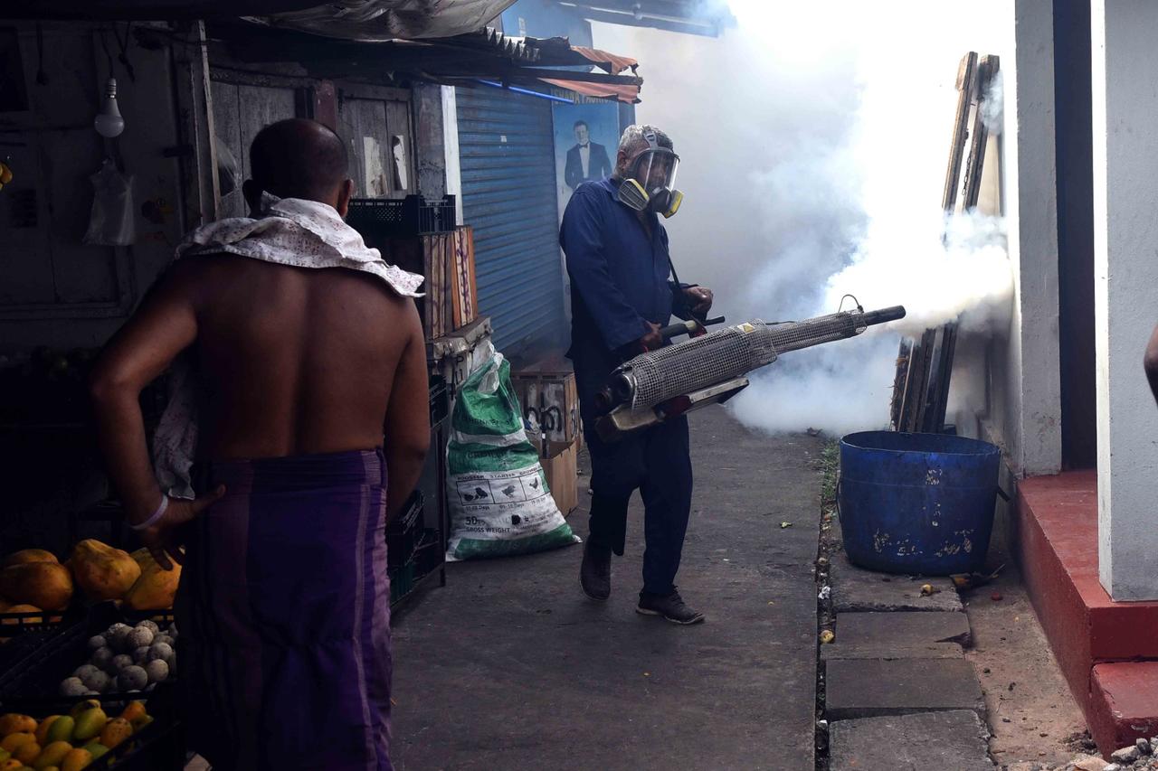 Dengue control drive in Narahenpita…