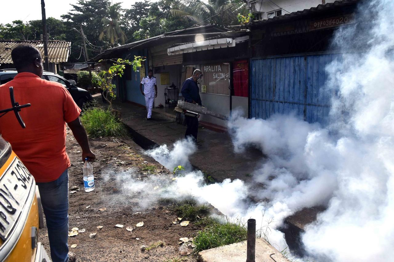 Dengue control drive in Narahenpita…