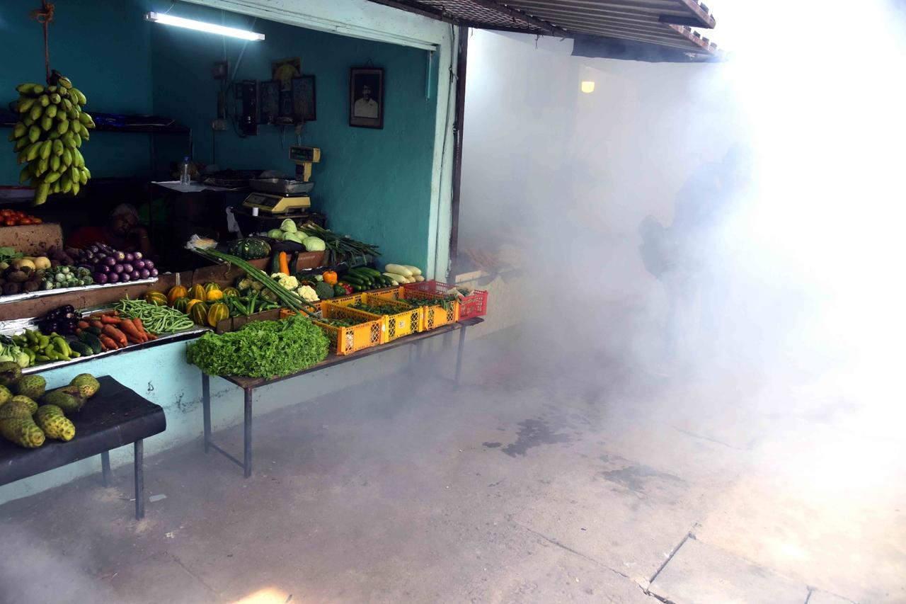 Dengue control drive in Narahenpita…