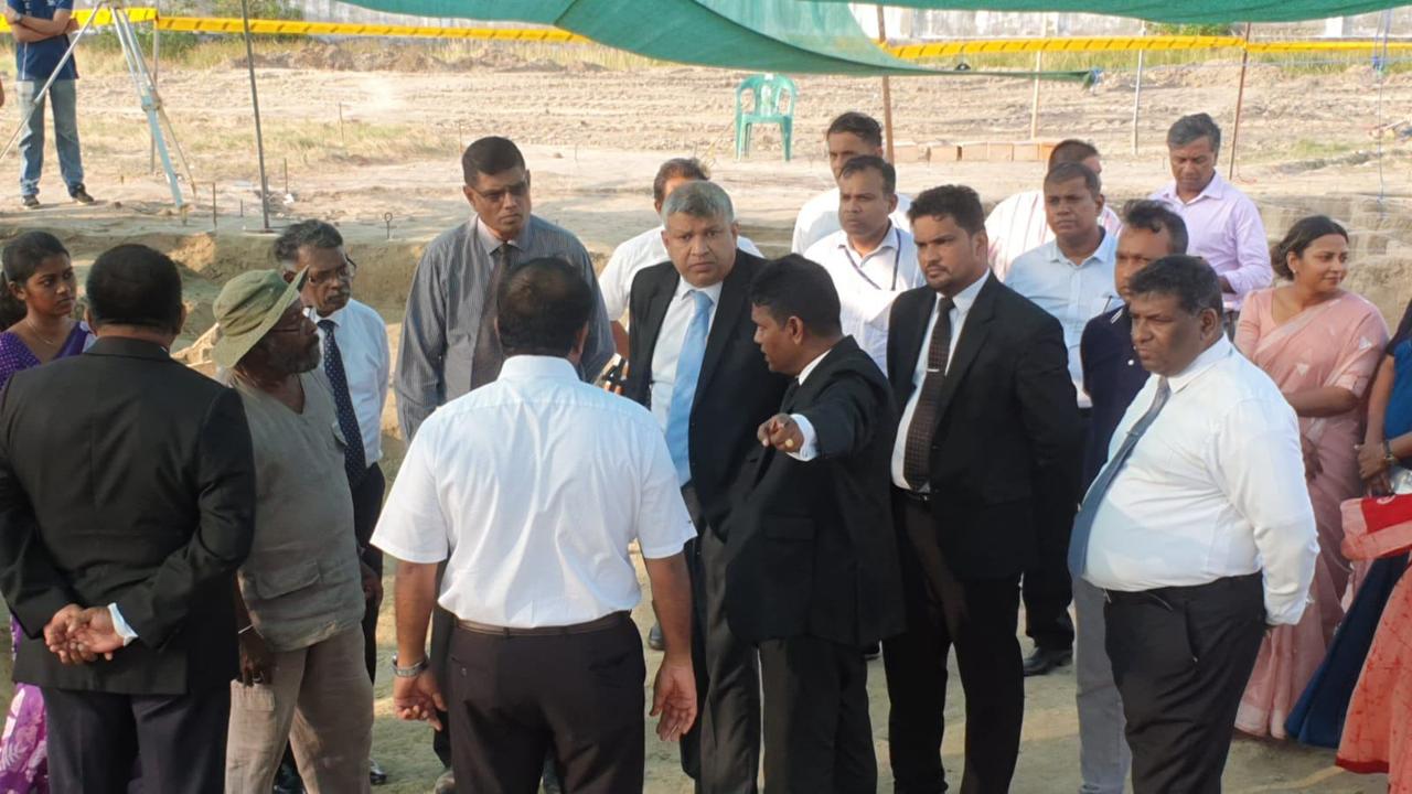 Justice Minister inspects Chemmani mass grave...
