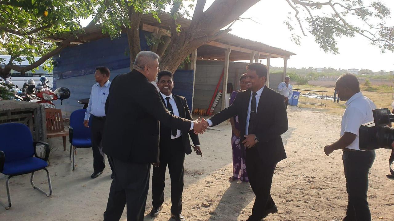 Justice Minister inspects Chemmani mass grave...