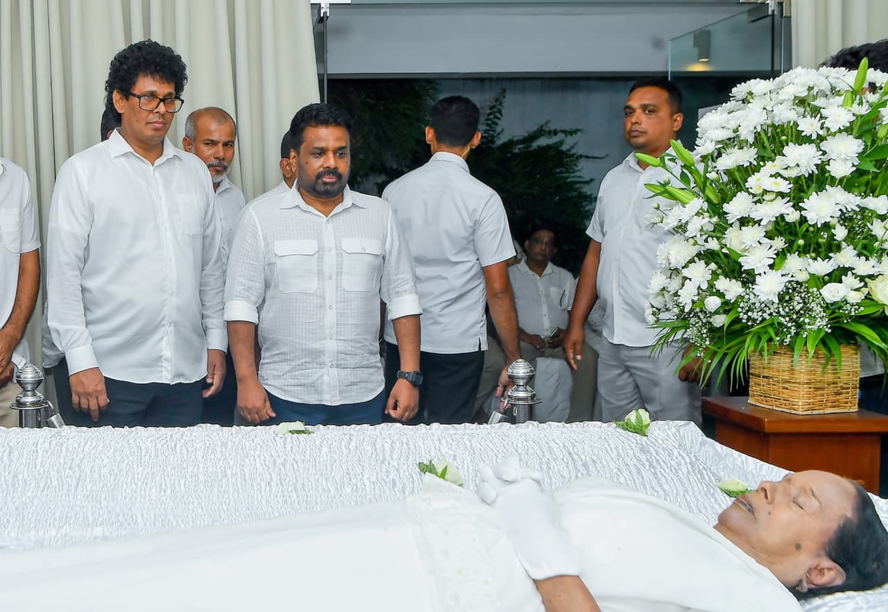 President, PM pay final respects to the late Nanda Malini…