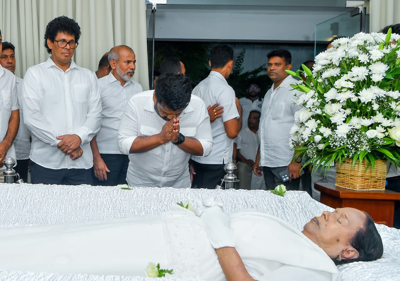 President, PM pay final respects to the late Nanda Malini…