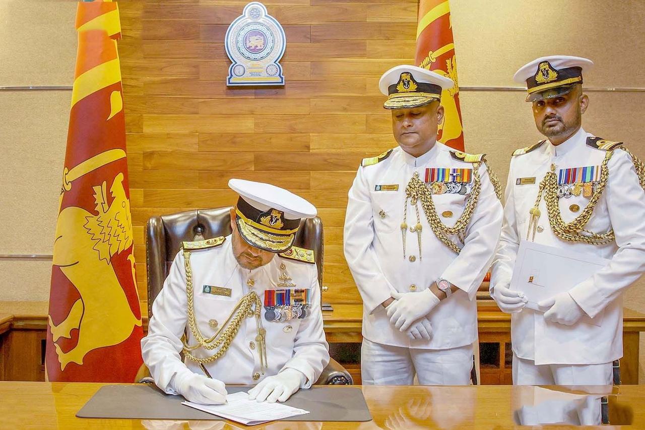 New Navy Commander assumes duties…