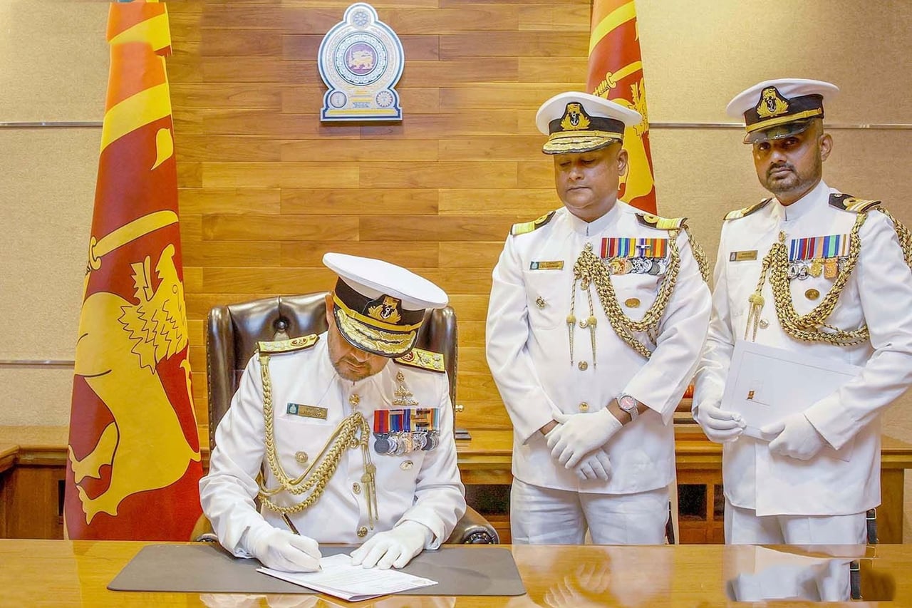 New Navy Commander assumes duties…