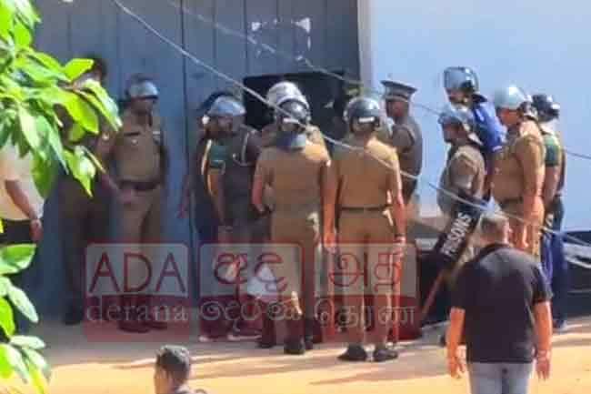 Negombo Prison Clash