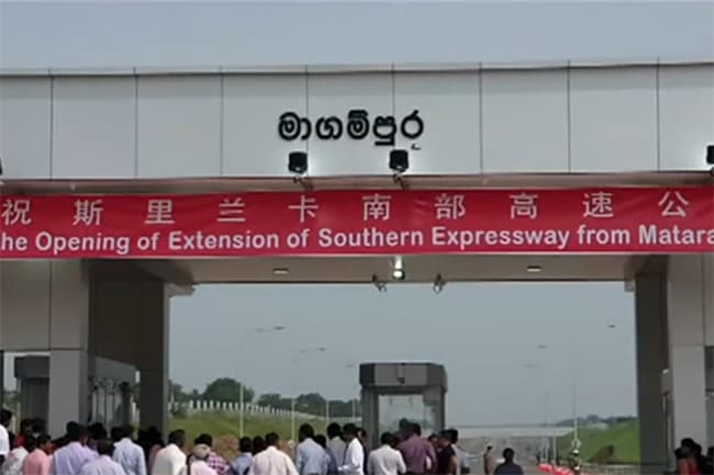 Three sections of Southern Expressway opened amidst protests