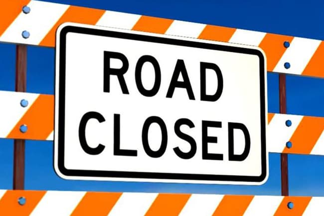 Part of Orugotawatte-Ambathale road closed this weekend