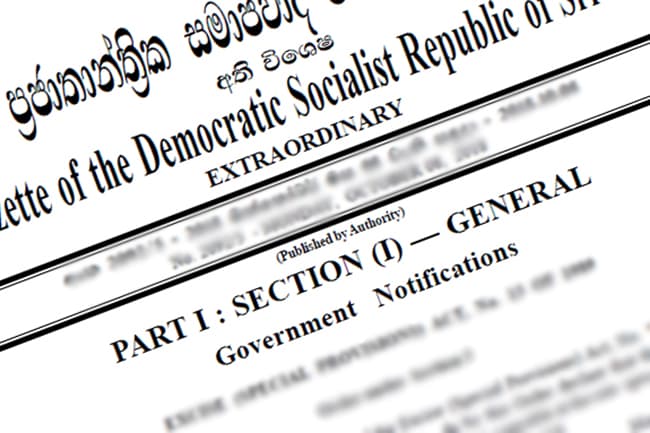 Gazette issued amending three state ministerial portfolios