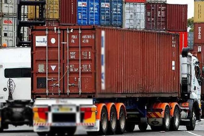 Transport charges for containers increased from today