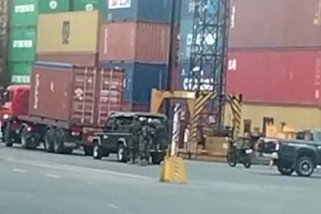 Reports on video of container operation with STF guard fake - SLPA