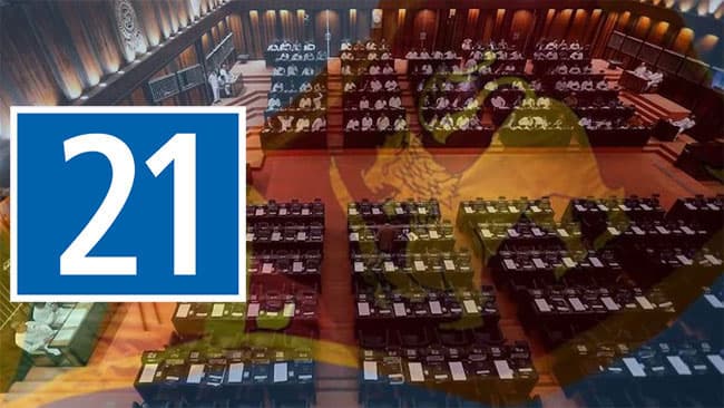 Cabinet approval for 21st Amendment to Constitution