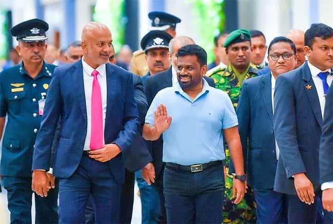 President Anura Kumara departs for official visit to Japan
