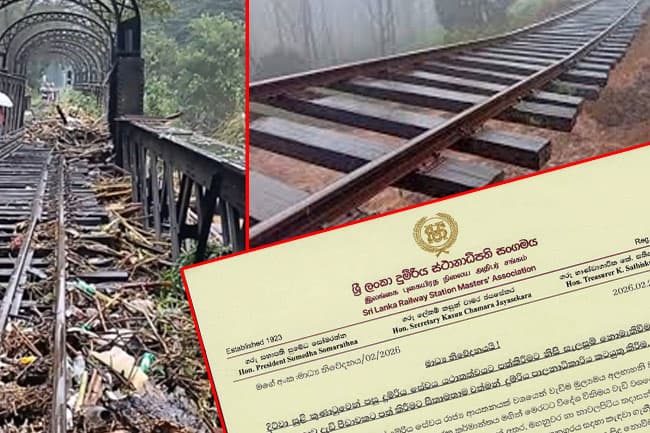 Union alleges suspension of Peradeniya Bridge repairs, warns of prolonged up-country line delays