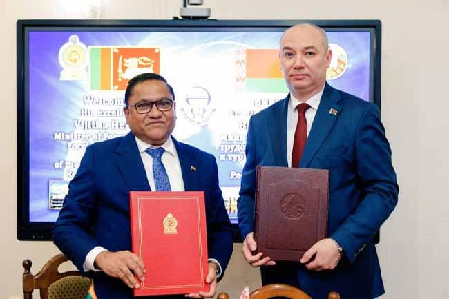 Sri Lanka and Belarus sign MoU to strengthen health sector cooperation