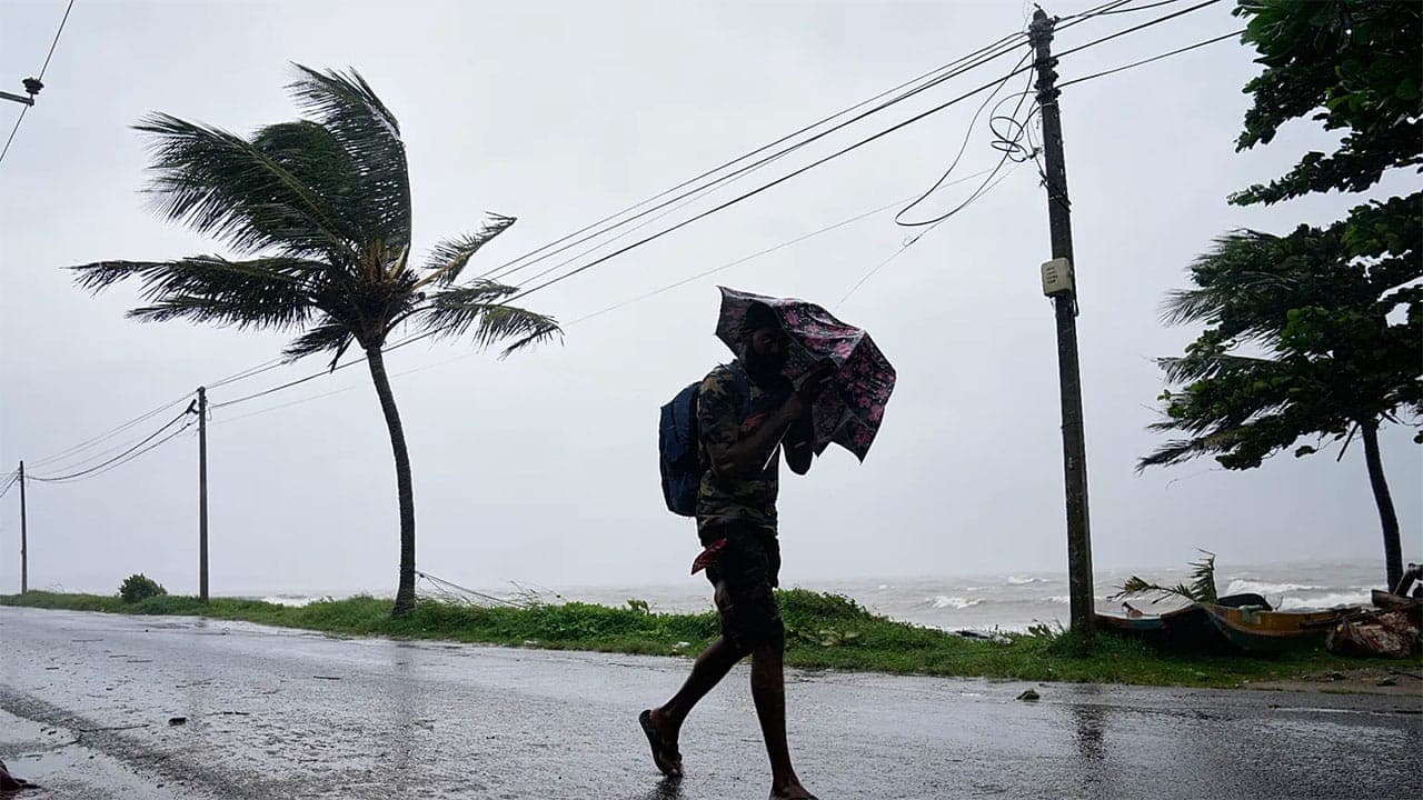 Heavy rainfall above 100 mm expected in parts of the island