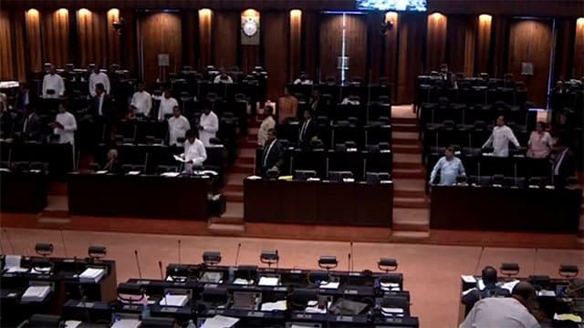 Speaker adjourns Parliament for 10 minutes amid heated situation in House