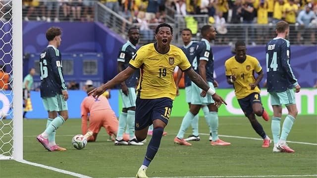 Ecuador stun four-time winners Germany 2-1 to reach knockout stages