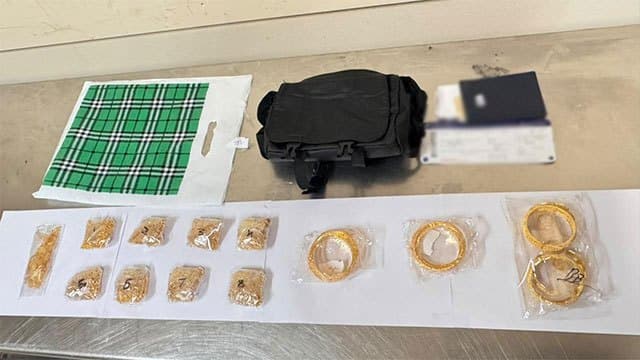 Woman arrested with gold jewellery worth over Rs. 36.6 million at BIA