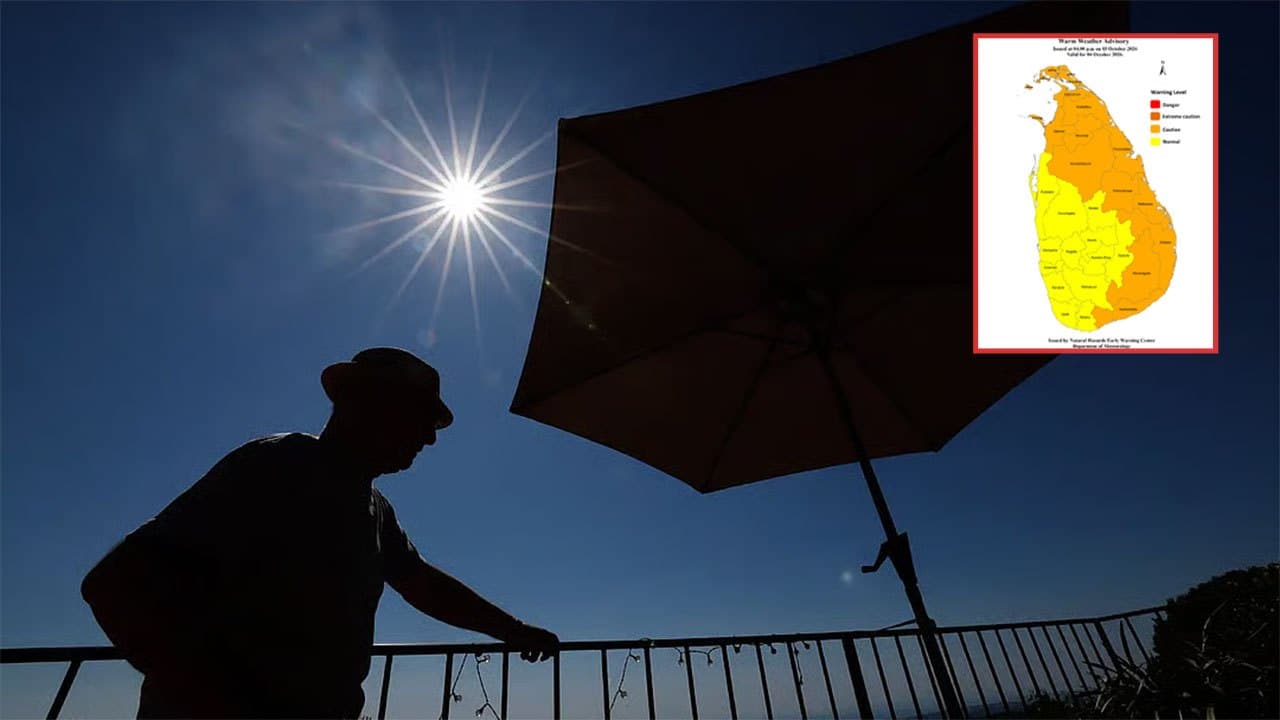 Warm weather advisory issued for several areas