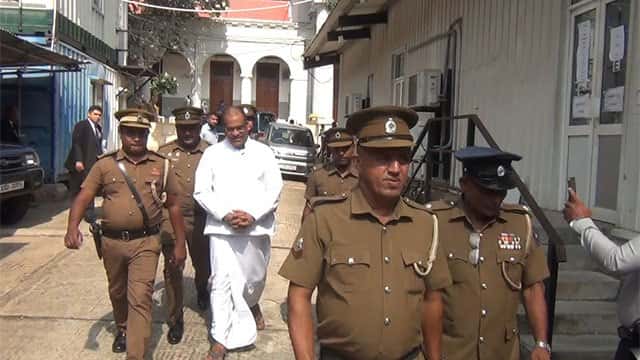 Gnanasara Thero produced before Colombo High Court