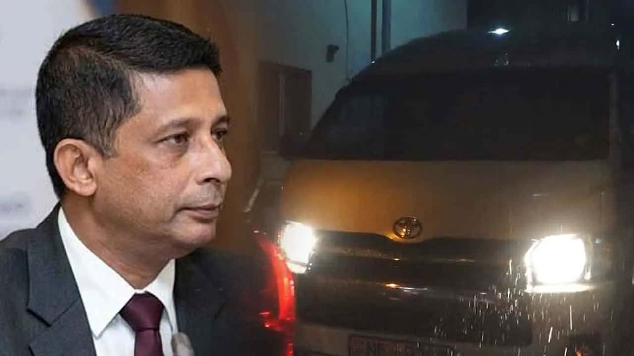Former SIS Chief Suresh Sallay taken into CID custody after being discharged from hospital